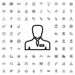 businessman icon illustration