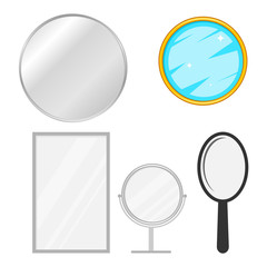 A set of mirrors
