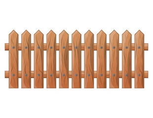 Wooden Fence isolated vector symbol icon design. Beautiful illustration isolated on white background