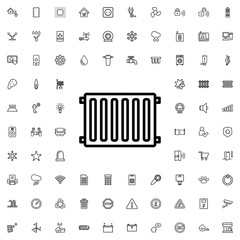 radiator icon illustration