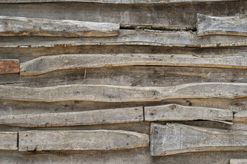 grunge wooden plank wall, abandoned house exterior