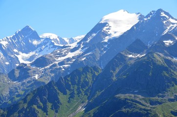 Mont-Blanc view From the Vercors