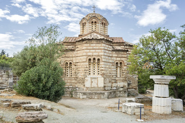 Fototapeta na wymiar Church of the Holy Apostles, Athens, Greece