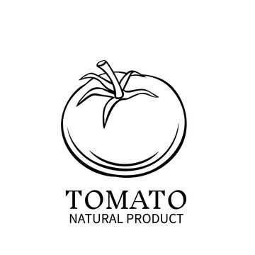 Hand Drawn Tomato Icon