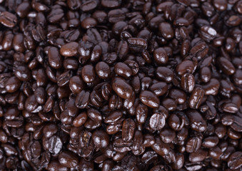  Roasted Coffee Beans background texture