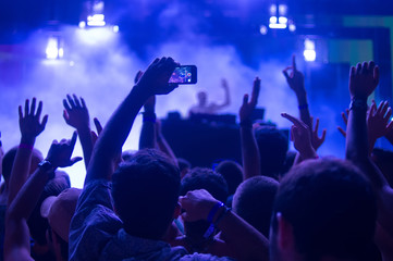 festival crowd