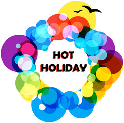 Background Hot Holiday