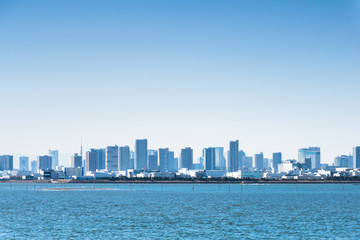 Fototapeta na wymiar Tokyo's Skyline - 東京のスカイライン4 