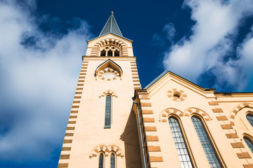 Evangelical Lutheran Church of saints Peter and Paul in Starosadsky lane in Moscow, Russia