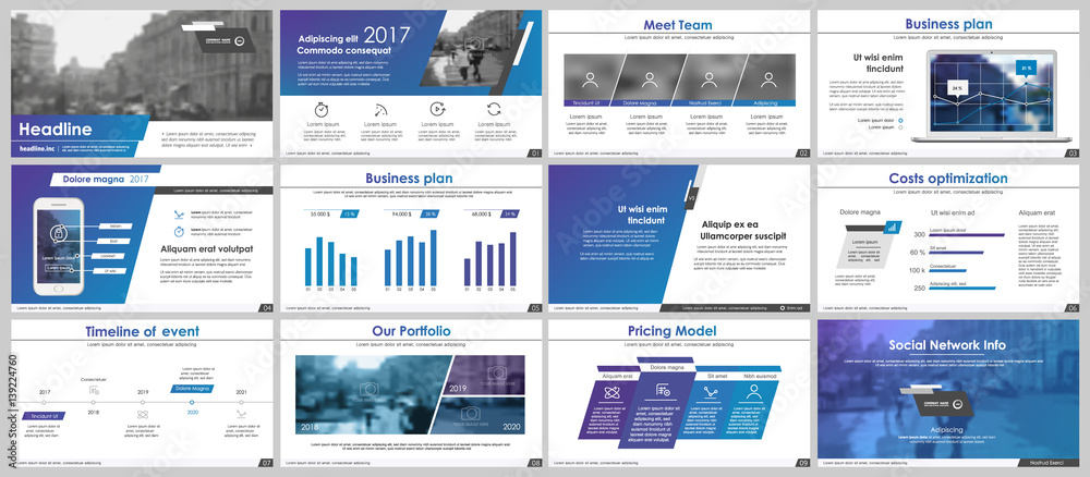 Canvas Prints elements for infographics and presentation templates.