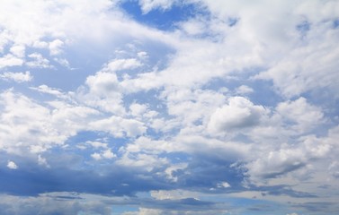 blue sky and cloud beautiful colorful in nature with copy space for add text