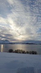 Landschaft bei Tromsö, Norwegen
