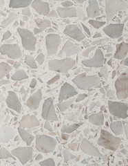 Terrazzo floor  texture, polished stone pattern wall and color surface marble for background  : image vertical: