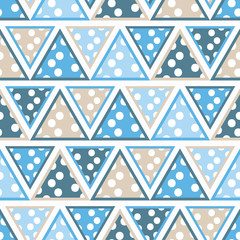Seamless geometric pattern. Print. Repeating background. Cloth design, wallpaper.