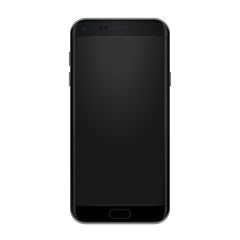 High quality realistic smart phone mock up.