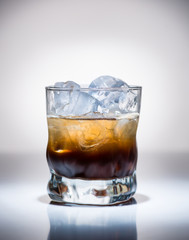 Black Russian cocktail