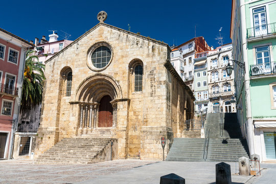 Convent Of Poor Clares In Coimbra In Summer