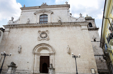 St. Francis church to Popoli, abruzzo