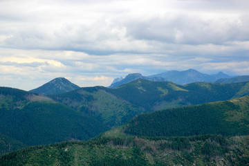 Obraz na płótnie Canvas Mountains landscape