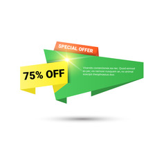 Spring Sale Shopping Special Offer Holiday Banner Flat Vector Illustration