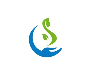 Obraz na płótnie Canvas Care logo
