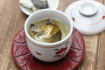 fugu no hirezake, japanese blowfish fins hot sake drink
