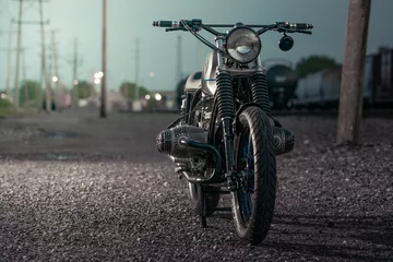 Acrylic prints Motorcycle Custom BMW motorcycle
