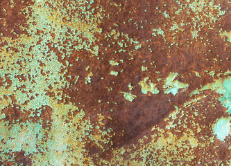 Fototapeta premium Dark Rusted Metal Texture Background
