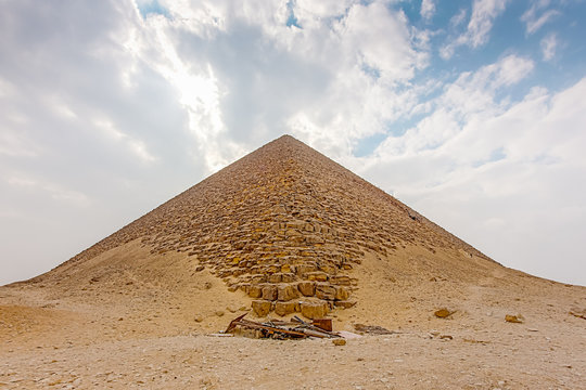 Ancient Egyptian pyramids at Dashur