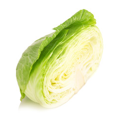 Fototapeta premium cabbage isolated on white background
