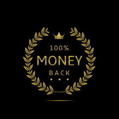 Money back label