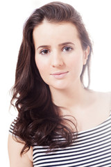 Fototapeta premium young brunette woman