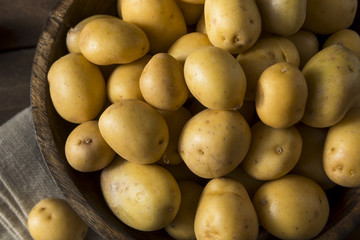 Raw Organic Baby Gold Potatoes