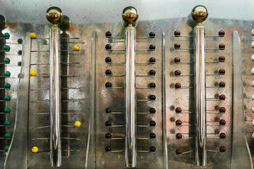 The targets in shooting range