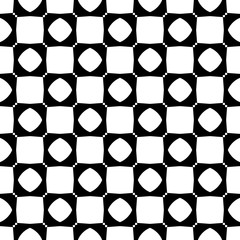 Design seamless monochrome geometric pattern