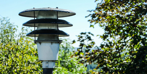 Lone street light