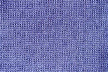 Close-up surface fabric pattern, denim color, texture background. For background , backdrop, substrate, composition use.