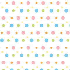 Colourful Polka Pattern