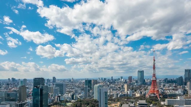 東京風景・タイムラプス