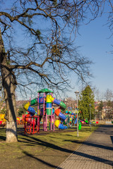 Playground for children in urban areas