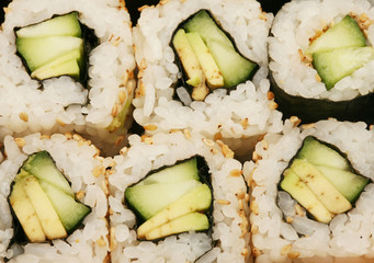 Maki Sushi macro