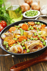 Meat stew with vegetables
