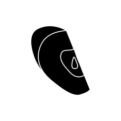 Apple delicious fruit icon vector illustration graphic design