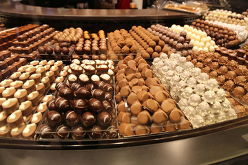 Delicious chocolate candy