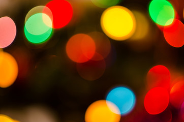 Bokeh Color Lights