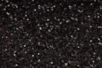 Crédence de cuisine en verre imprimé Poussière arrière-plans texturés noirs, tissu de soirée brillant