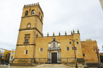 Fototapeta na wymiar Catedral de San Juan Bautista, Badajoz, España