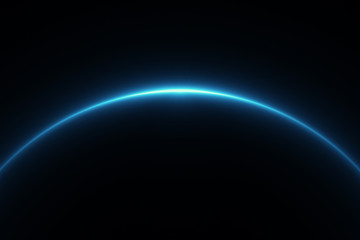Planet in Space, Blue Star Light