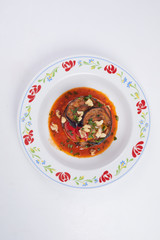 roasted aubergines