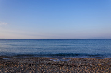 Calm Blue Sea